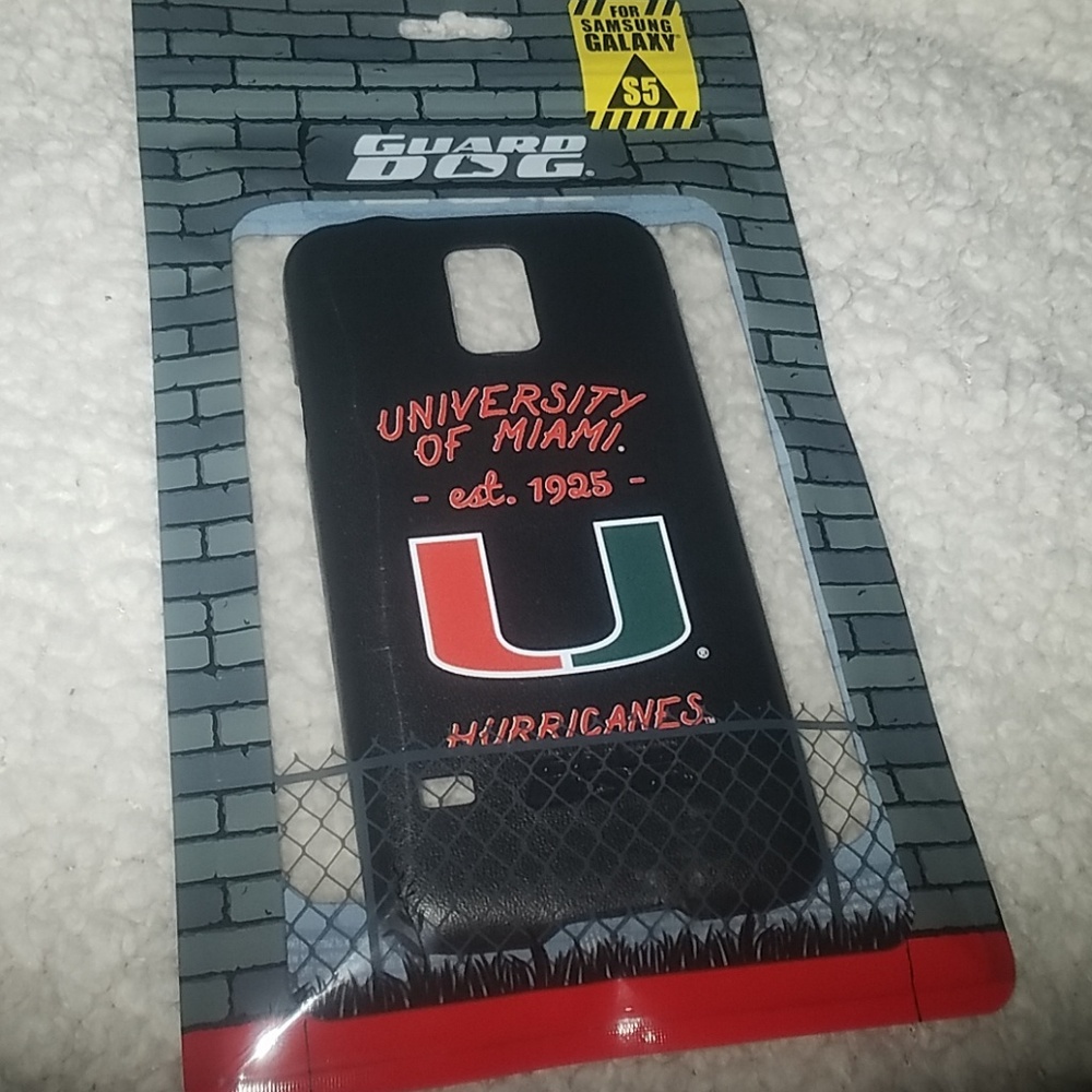 Miami Hurricanes GuardDog Samsung Galaxy s5 Case